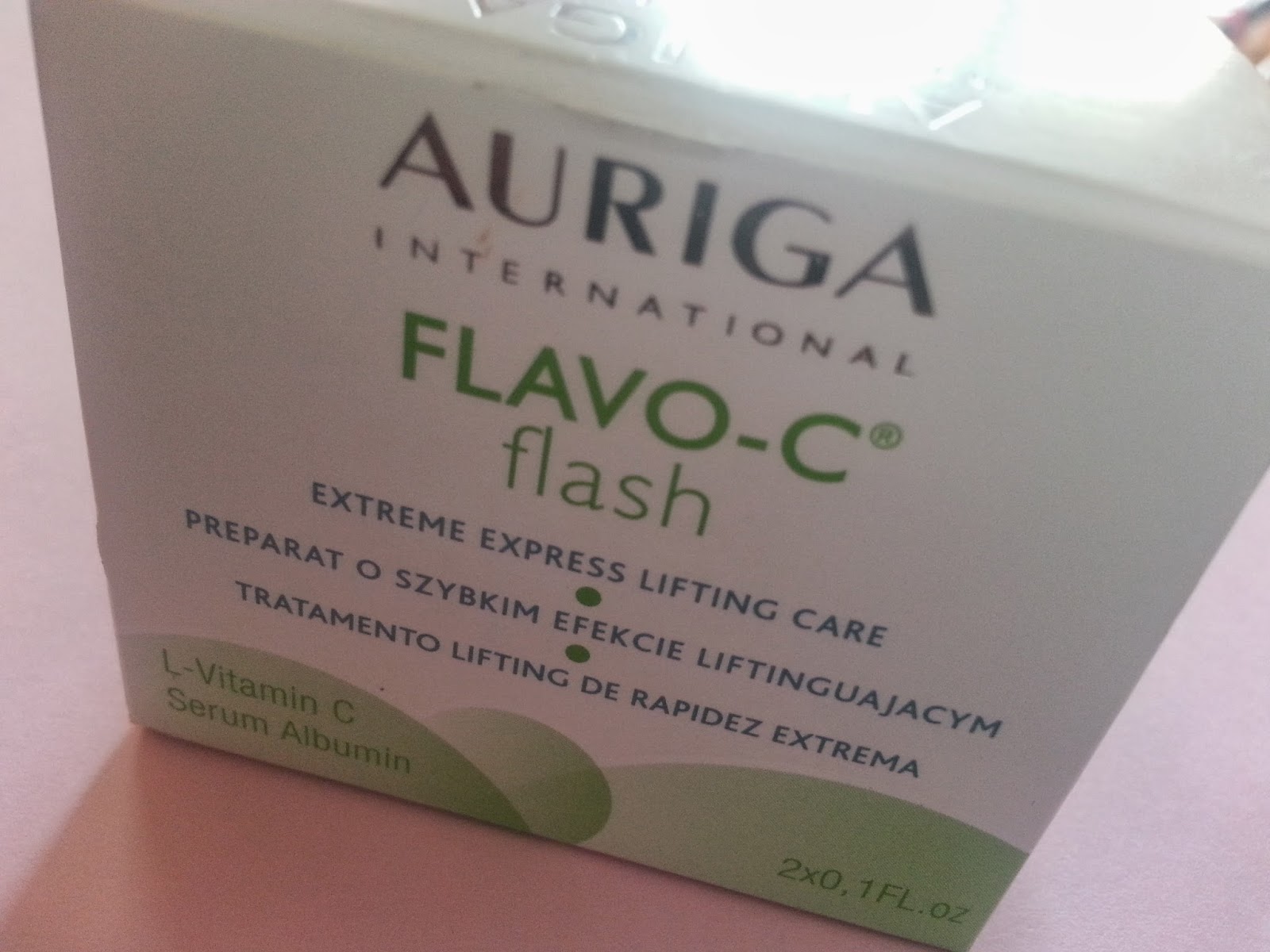AURIGA FLAVO-C Flash – Serum błyskawicznie liftingujące